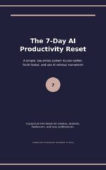 The 7-Day AI Productivity Reset