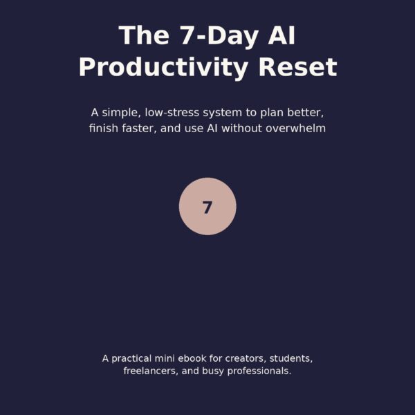 The 7-Day AI Productivity Reset