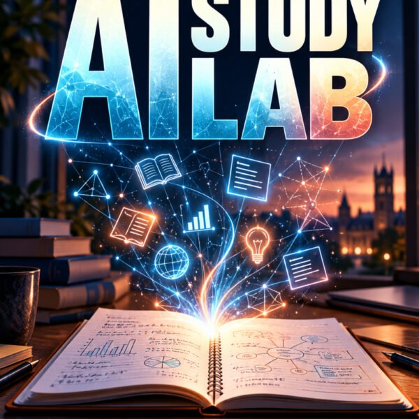 The Exam-Ready AI Study Lab: AI for College Students ebook cover